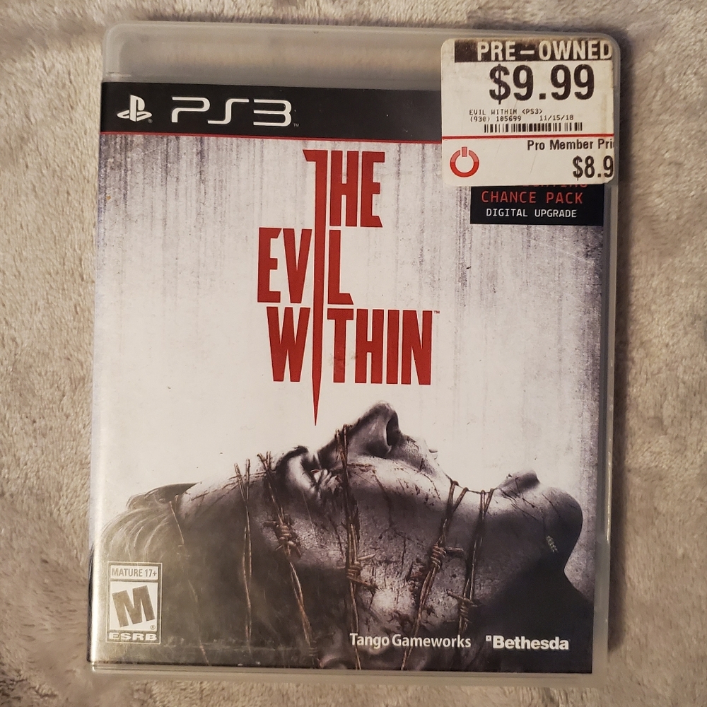 5 for $25 | Playstation 3 The Evil Within Tango Gameworks Bethesda - UNTESTED